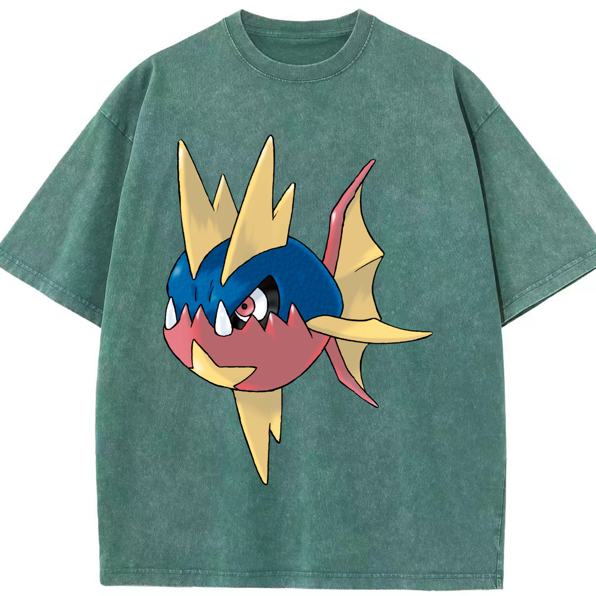 （画像用） ポケットモンスター Pokémon 綿100% ヴィンテージ風 半袖Tシャツ（フロントプリント）